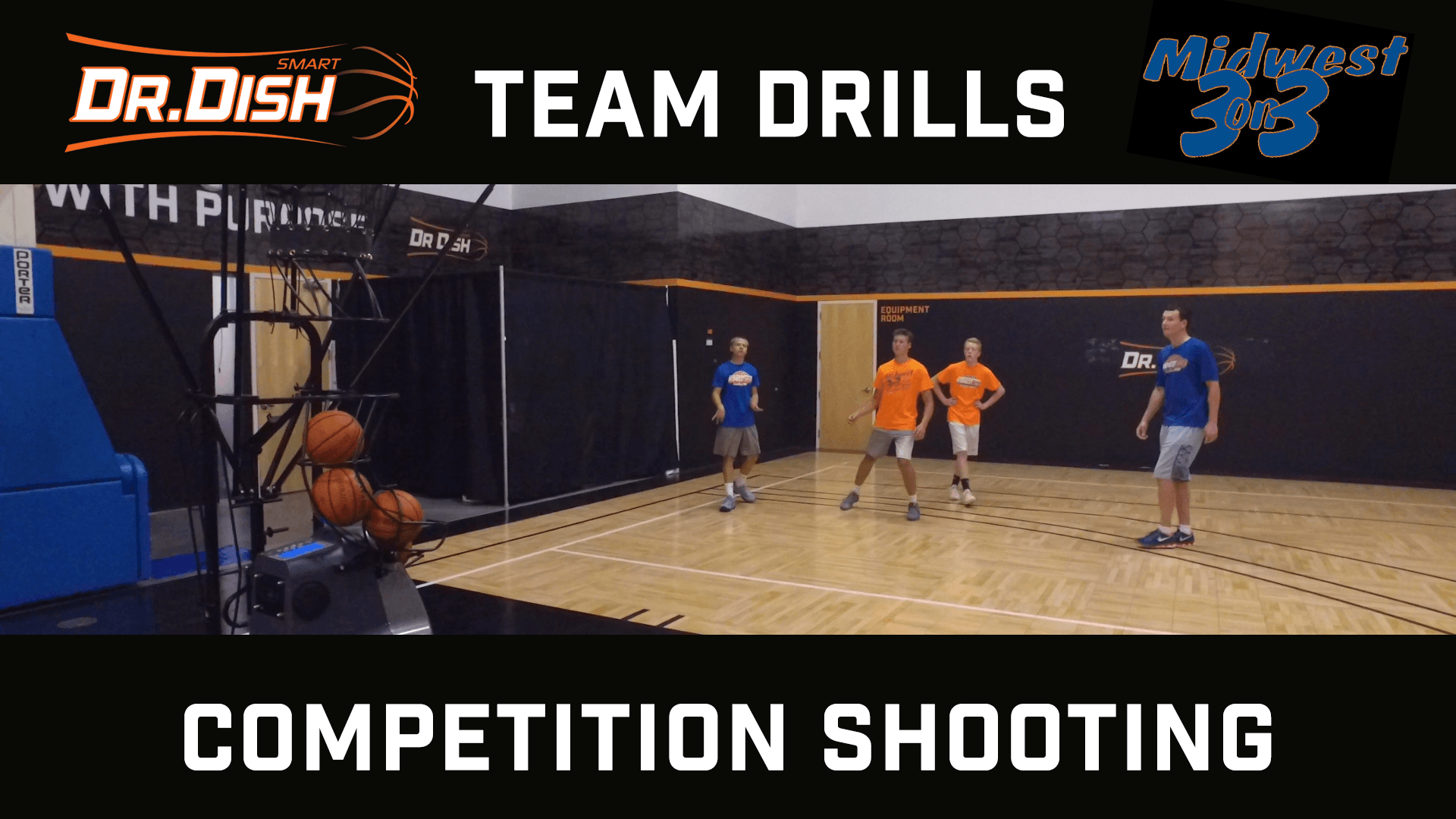 Basketball Shooting Drills Competition Shooting With Midwest 3 on 3